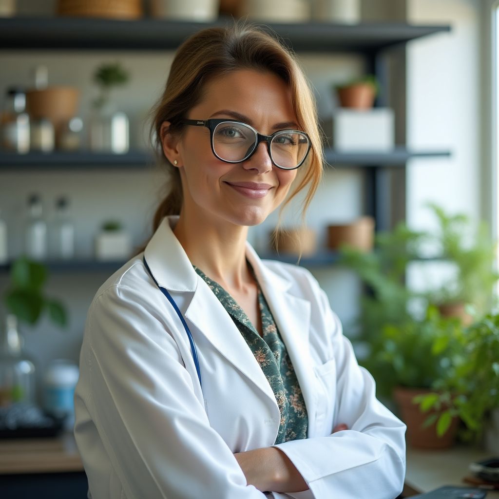 Docteur. Emily Chen, botaniste en chef