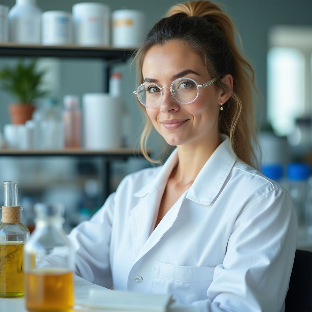 Docteur. Sarah Johnson, chercheuse scientifique