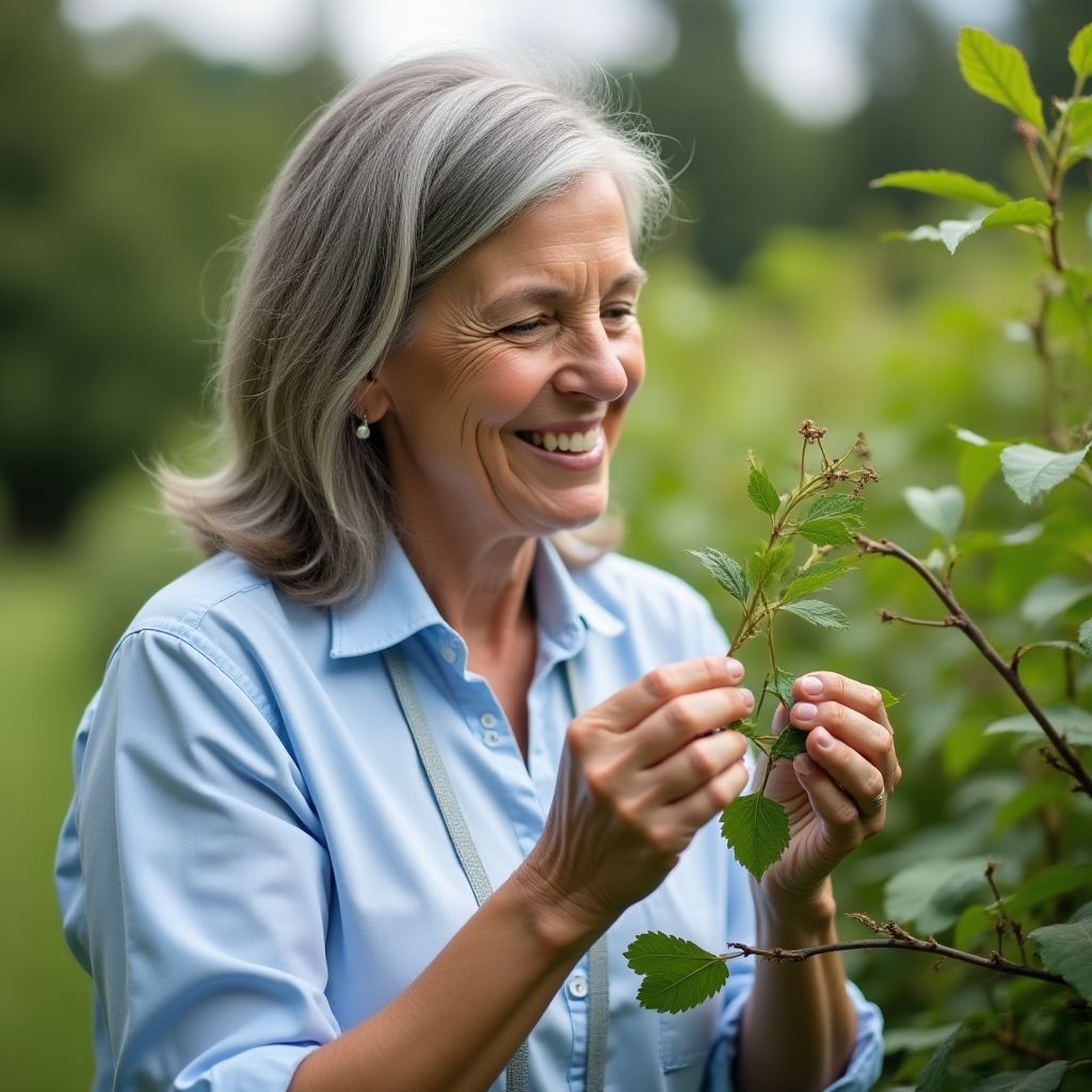 Docteur. Eleanor Blackwood – Fondatrice et botaniste principale